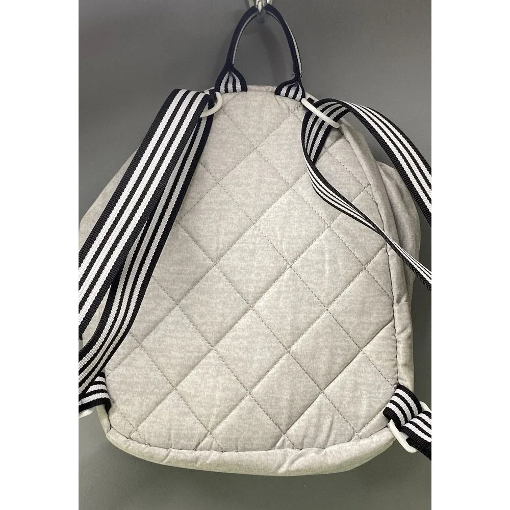 Adidas Core Mini Backpack White Jersey Black Travel Pouch Unisex‎ 9.5x 9 X5
